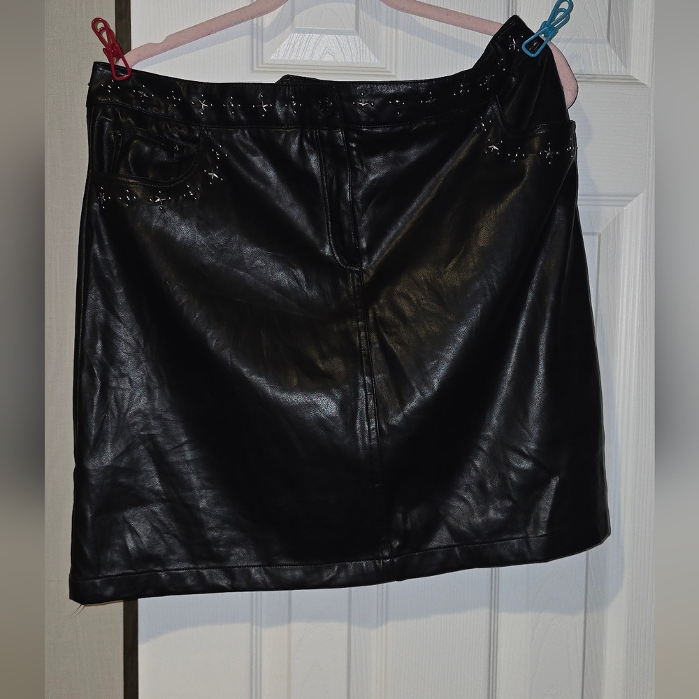 Karl Lagerfeld Black Mini Skirt
